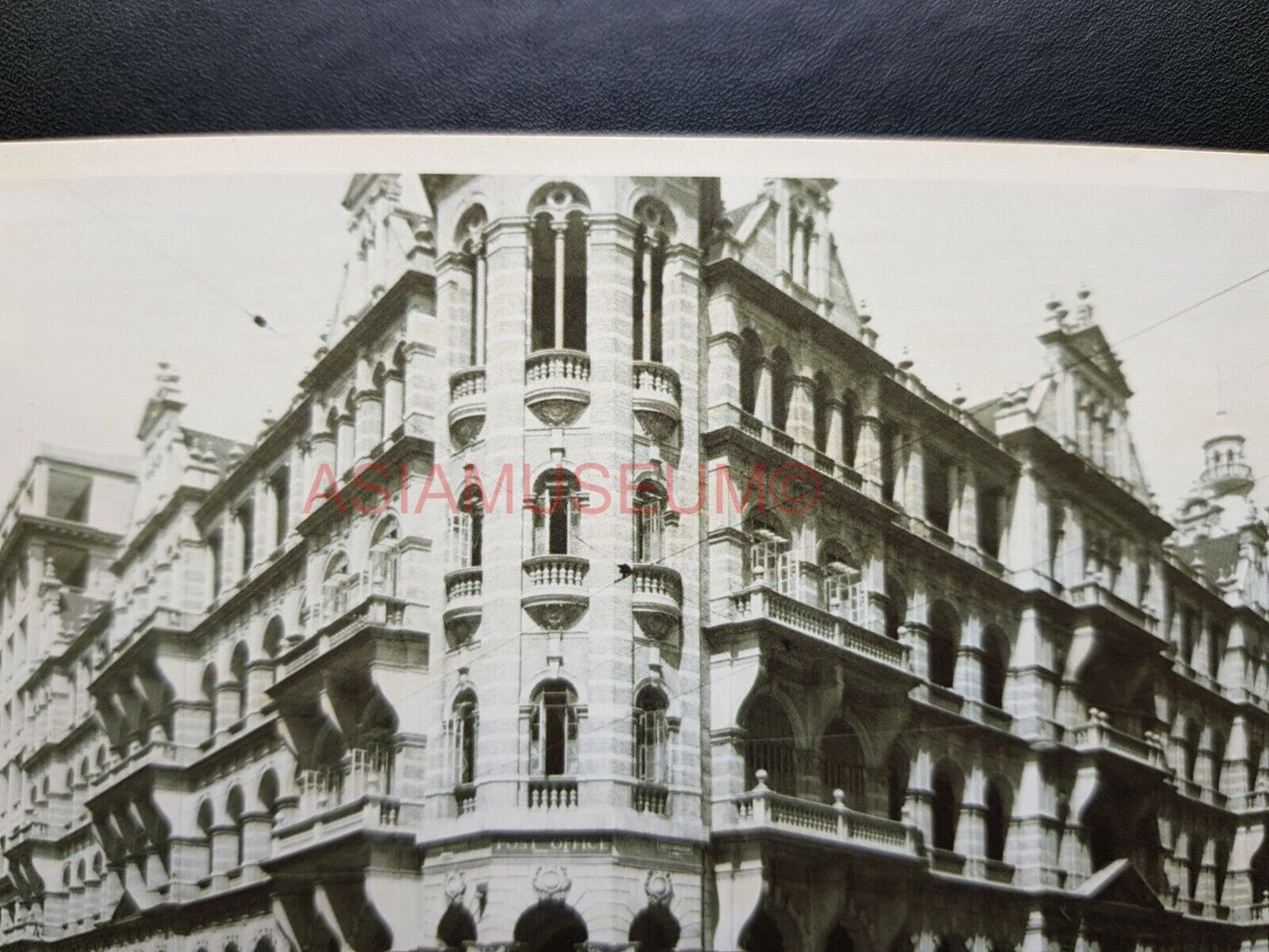 General Post Office Building Traffic Light Hong Kong Photo Postcard RPPC #1320