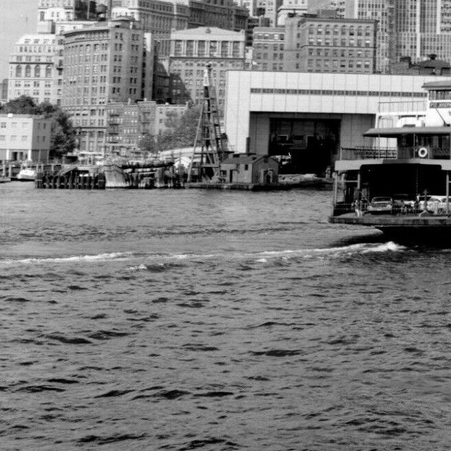 50s USA AMERICA NEW YORK CITY FERRY BUILDING Manhattan Old Vintage Photo #10322