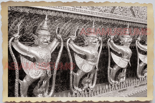 50s THAILAND BANGKOK Wat Phra Kaew Emerald Buddha Royal  Vintage Photo 28228