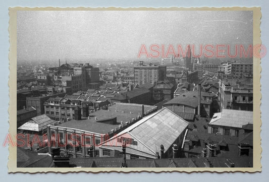 30's Shanghai China Panoramic View City Life B&W WW2 Vintage Photo 中国上海老照片 #23