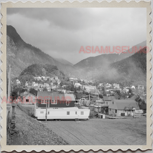 50s JANEAU CITY ALASKA GASTINEAU HOUSE MANSION MOUNTAIN VINTAGE USA Photo 11865