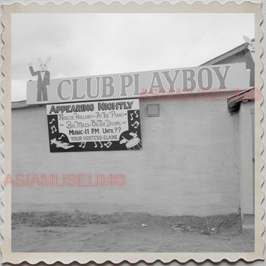 50s FAIRBANKS NORTH STAR BOROUGH ALASKA GENTLEMEN CLUB VINTAGE USA Photo 11243