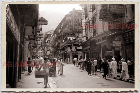 50s PHILIPPINES MANILA STREET SCENE SHOP STORE ADVERTISEMENT Vintage Photo 26277