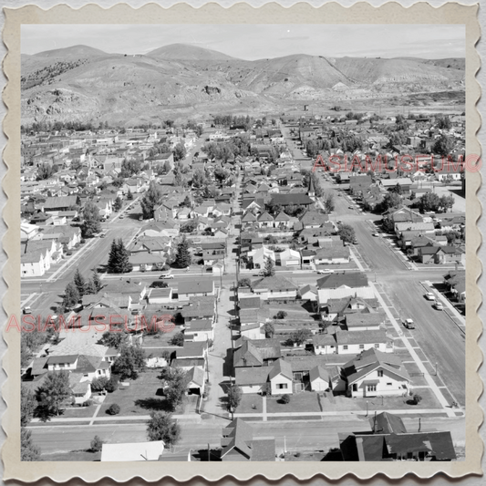 50s ANACONDA CITY DEER LODGE COUNTY MONTANA BUTTE HOUSE VINTAGE USA Photo 8503