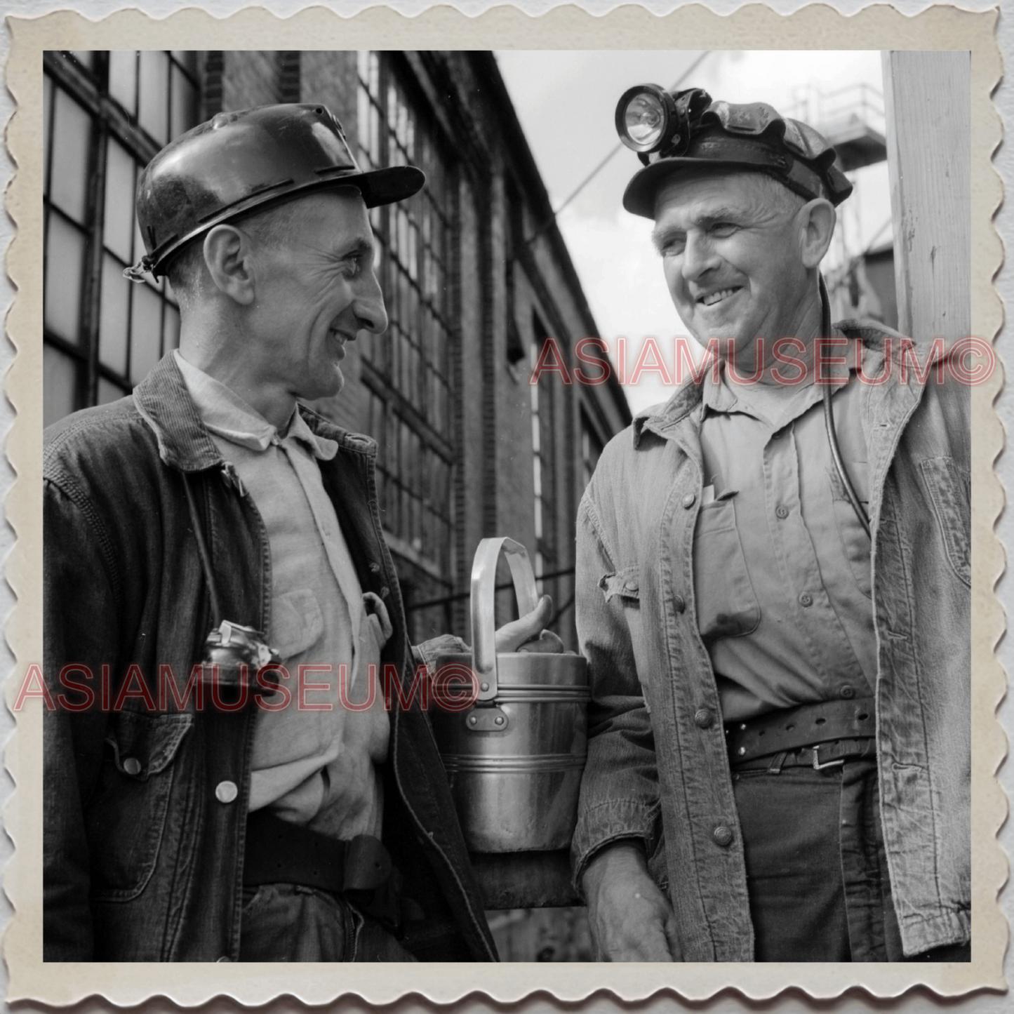 50s NEMACOLIN PENNSYLVANIA BUCKEYE COAL MINE WORKER OLD VINTAGE USA Photo 9951